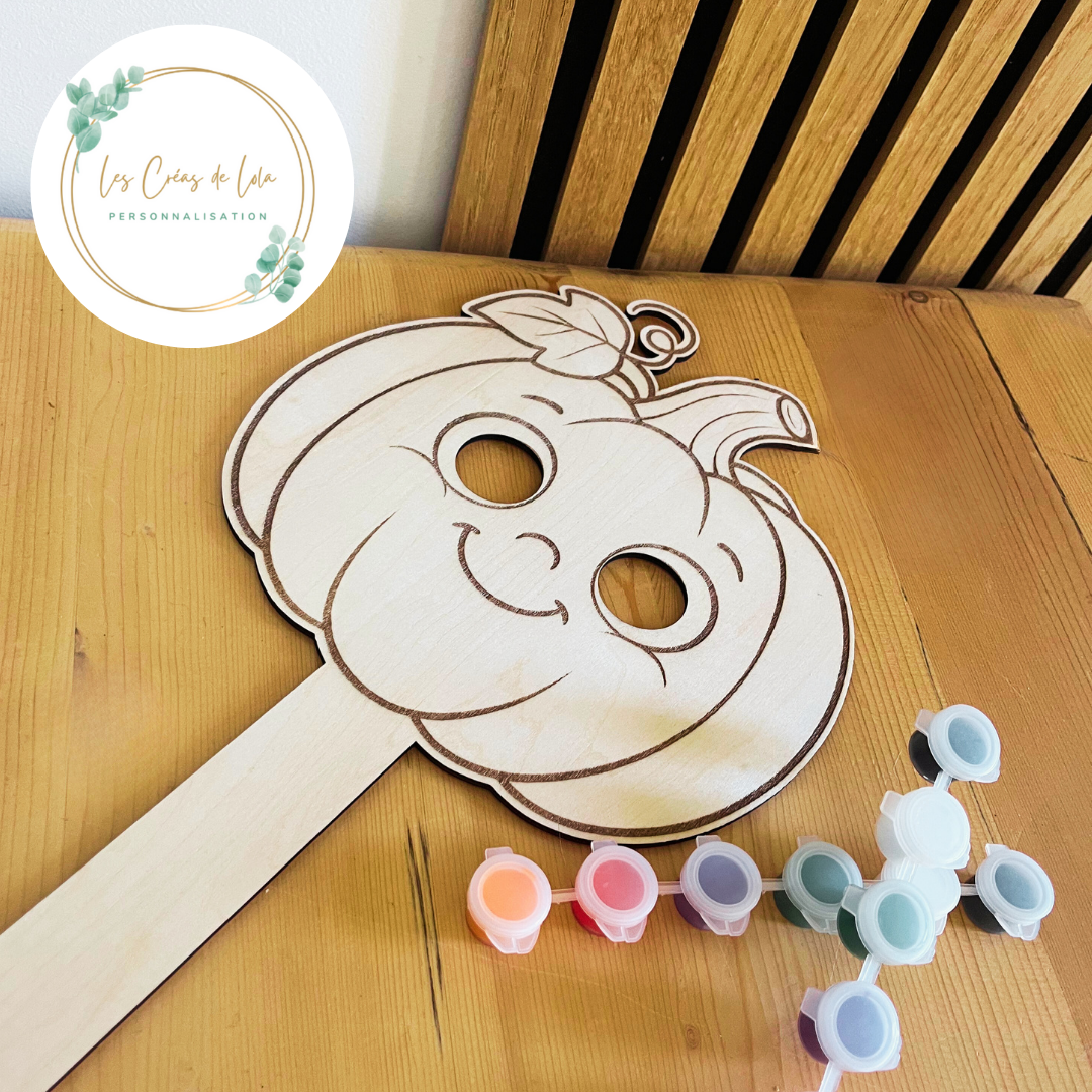 Masque d'halloween enfant à personnalisé