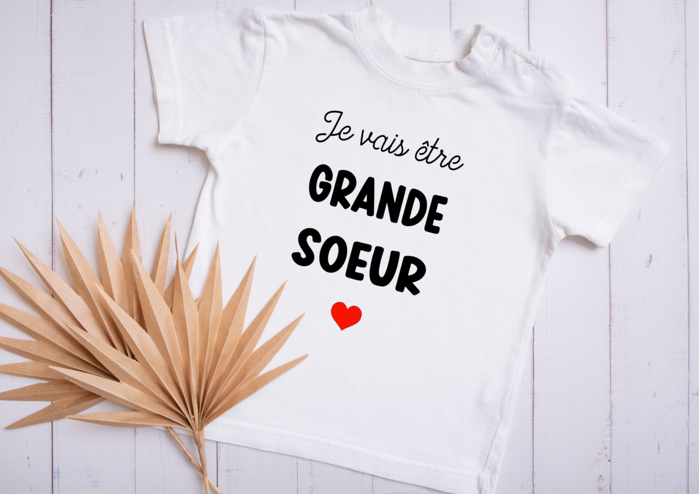 T shirt je vais être grand frère / soeur