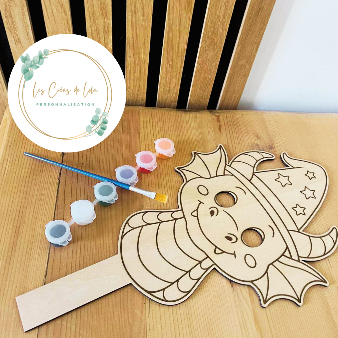 Masque d'halloween enfant à personnalisé