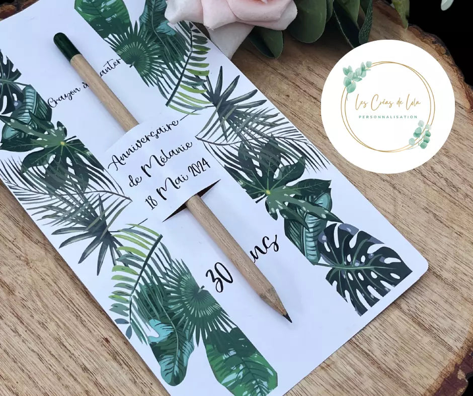 Crayon à planter personnalisé