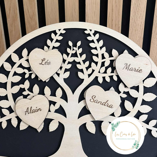 Arbre de vie en bois personnalisé