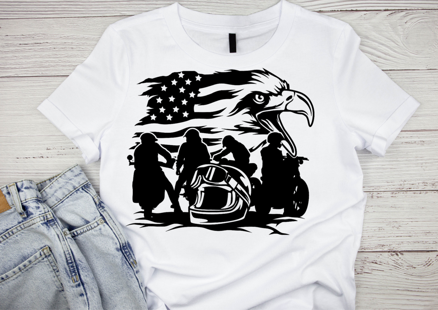 T-shirt pour les motards BIKERS