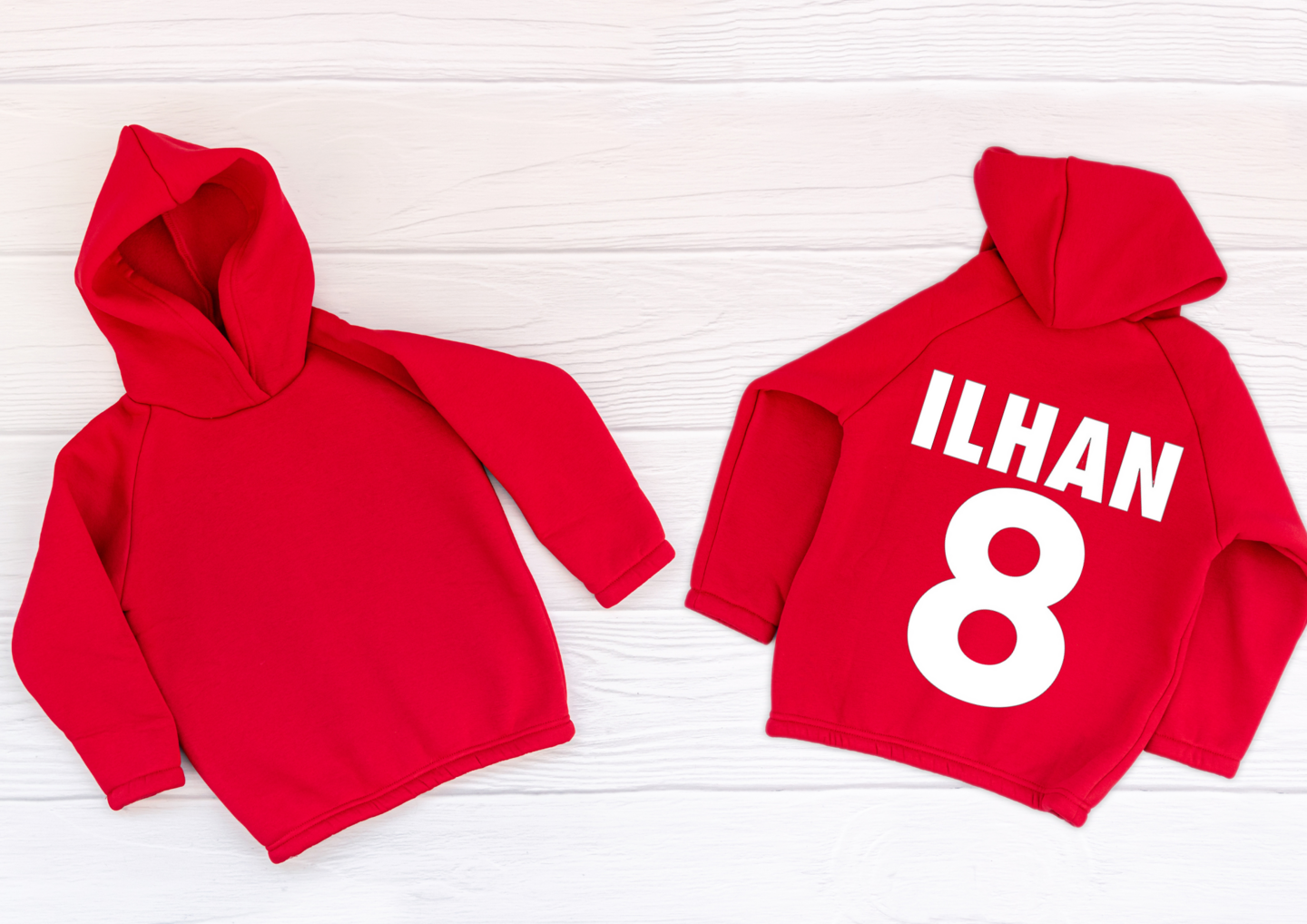 Sweat personnalisé avec numéro