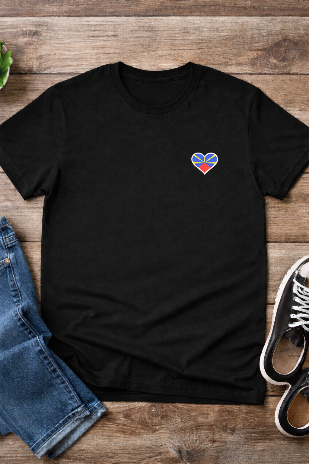 T-shirt personnalisable drapeau
