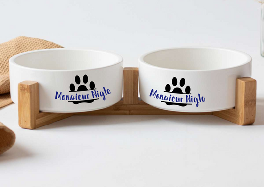 Gamelle pour animaux personnalisé