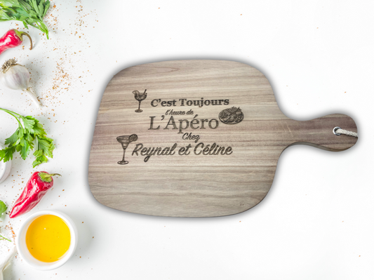 Planche apéro personnalisée